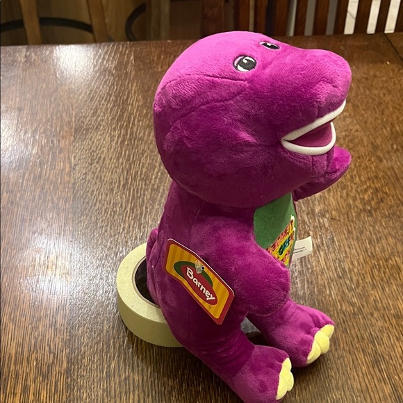 Purple Dinosaur Plush by [Brand] - Picture 2 of 6
